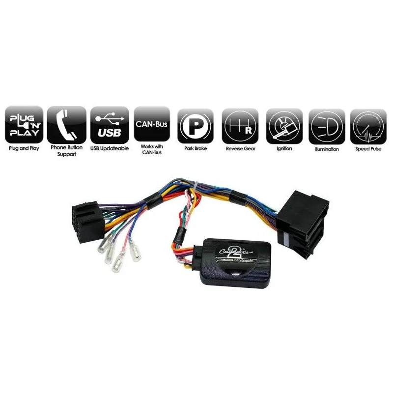 CTSLA001.2 Interface mandos volante Lancia Delta, funciones
