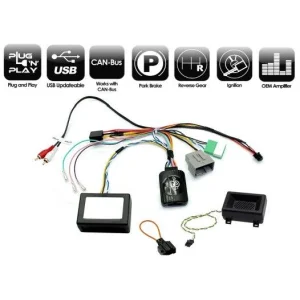 CTSLR010.2, Interface mandos volante Land Rover, funciones