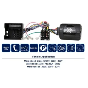 CTSMC004.2 Interface mandos volante Mercedes, funciones