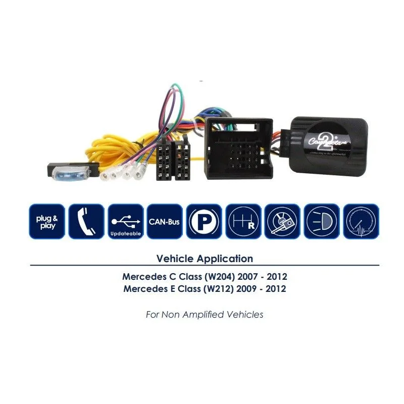 Interface mandos volante CTSMC005.2  Mercedes W204 y W212