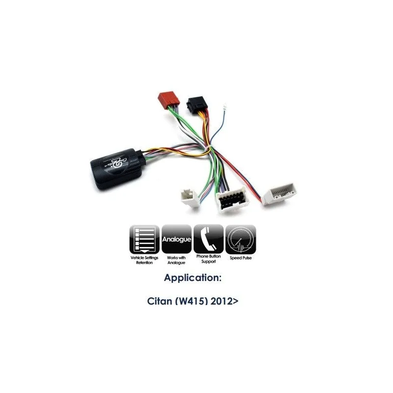 CTSMC007.2 Interface mandos volante Mercedes, funciones