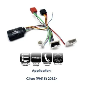 CTSMC007.2 Interface mandos volante Mercedes, funciones