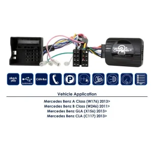 CTSMC009.2 Interface mandos volante Mercedes Benz, funciones