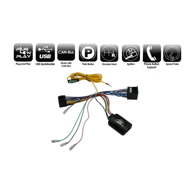 CTSMC012.2 Interface mandos volante Mercedes Vito W447 años 2015 2021, funciones