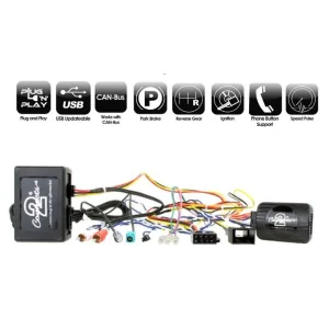 CTSMC013.2 Interface mandos volante Mercedes Benz Clase E, SLK, CLS, funciones