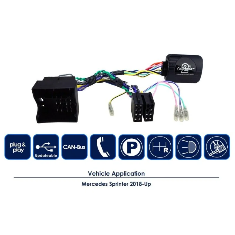 CTSMC015.2 Interface mandos volante Mercedes Sprinter año 2018 2021, funciones