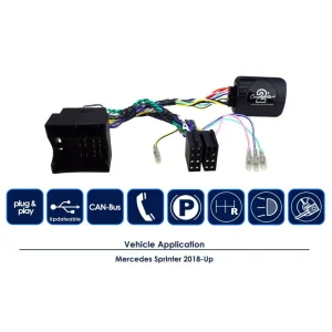 CTSMC015.2 Interface mandos volante Mercedes Sprinter año 2018 2021, funciones