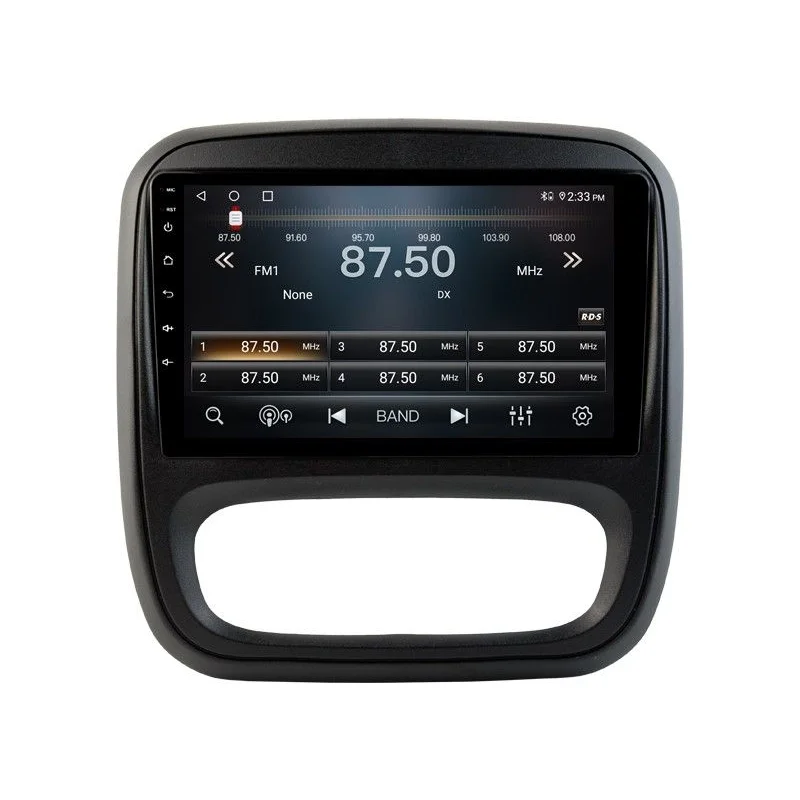 Equipo navegación Renault Trafic, Opel Vivaro (2014), Carplay, Android 15