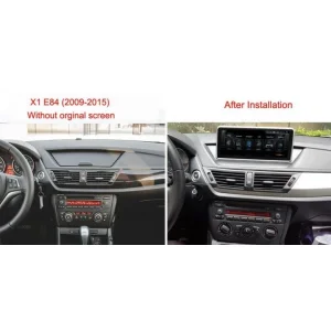 Navegador BMW X1 E84, año 2009/2015, sin pantalla de origen