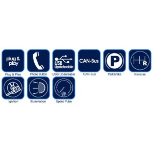 CTSNS005.2 Interface mandos volante Nissan Primastar 2011 2014, funciones