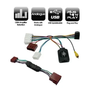 CTSNS015.2 Interface mandos volante Nissan Skyline 2001 2007, funciones