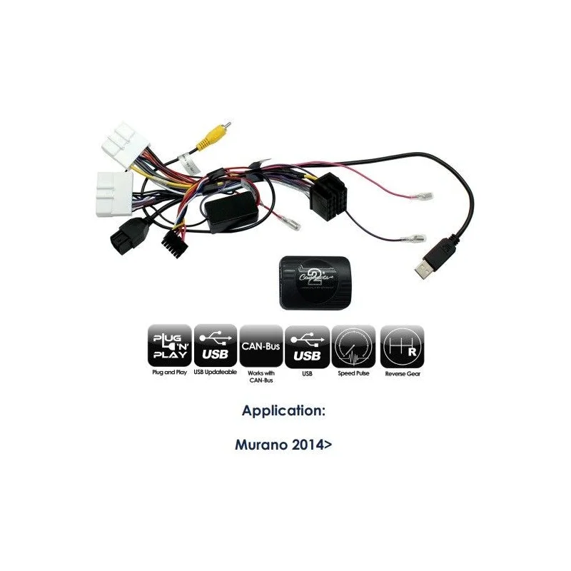 CTSNS018.2 Interface mandos volante Nissan, funciones