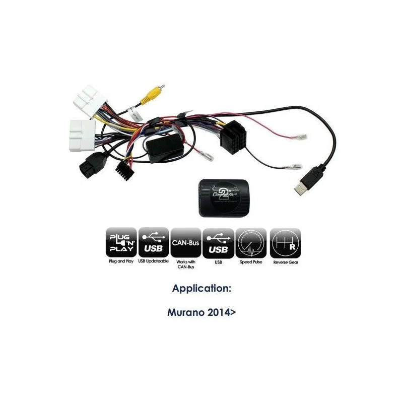 CTSNS019.2 Interface mandos volante Nissan, funciones
