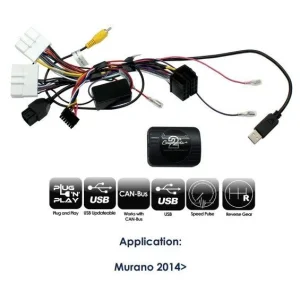 CTSNS019.2 Interface mandos volante Nissan, funciones