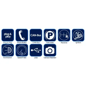 CTSNS026.2 Interface mandos volante Nissan, funciones