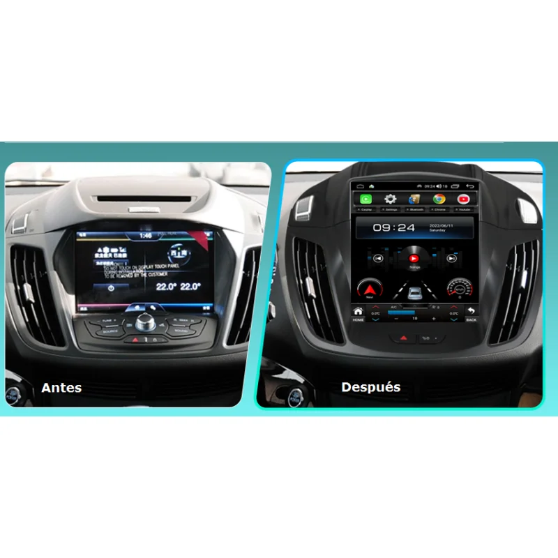Radio navegador Ford Kuga 2012 2019, Ford C Max 2010.