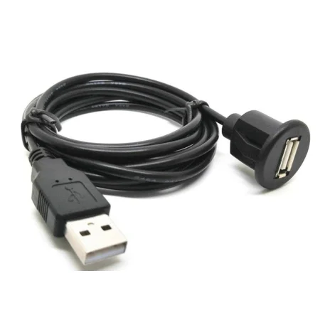 Cable prolongador USB con base redonda simple