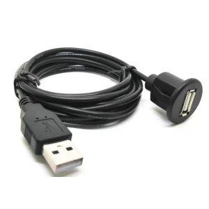 Cable prolongador USB con base redonda simple