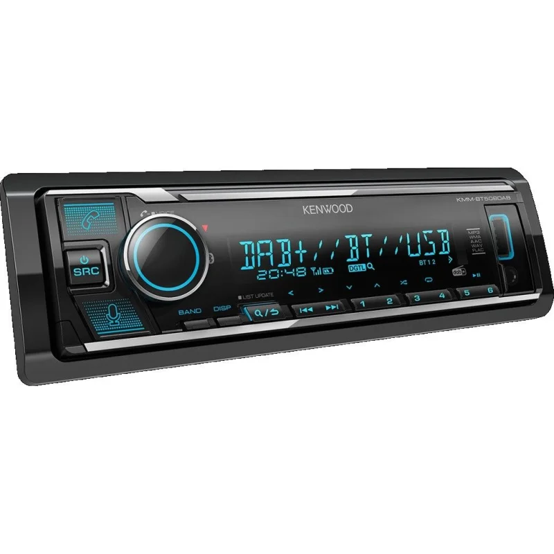 Radio con Bluetooth, USB y DAB, Kenwood KMM BT508DAB