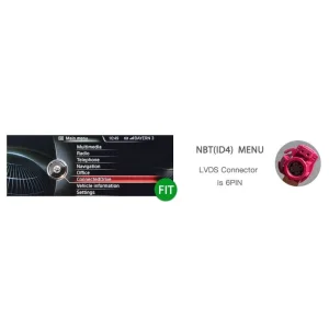 Menú sistema NBT