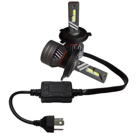 Bombillas LED H4, super Canbus, 50W, 6000K, 12V/24V