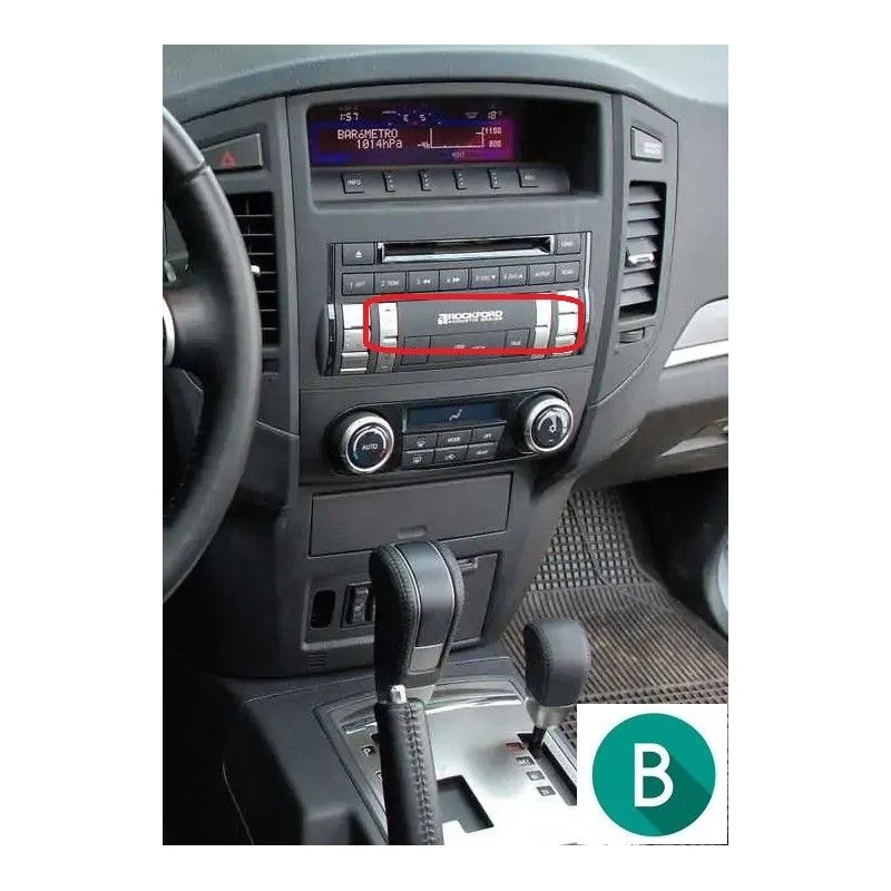 Compatible con vehículos sin pantalla y con amplificador rockford