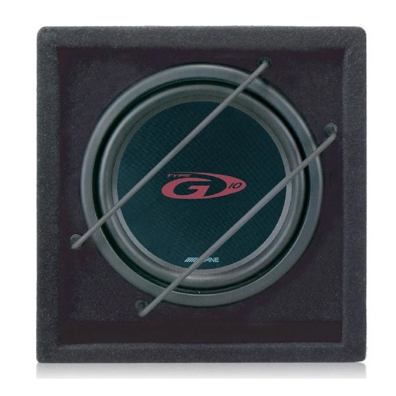 Subwoofer Alpine SBG 1244BR con caja Bass Reflex 12"