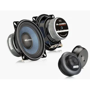 Gladen Audio Alpha100G2, Altavoces 10cm, vías separadas