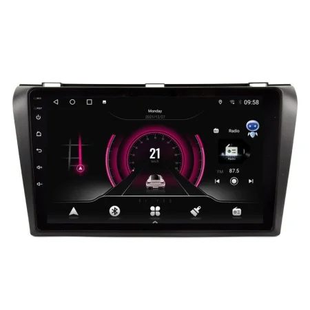 Radio navegador Mazda 3, año 2004 2009, Carplay inalámbrico