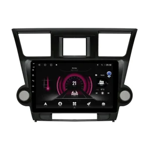 Radio navegador Toyota Highlander 2008 2012. Android 15