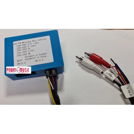 Decodificador fibra óptica Mercedes Clase S/CL/E/SL/C/CLK/ML, 2000 2005