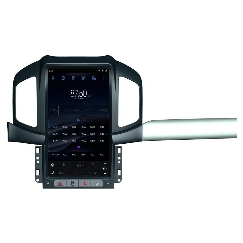 Radio navegador específico para Chevrolet Captiva (2013 2017)