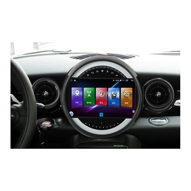 Radio navegador Mini Cooper R56, año 2007 2014, instalación