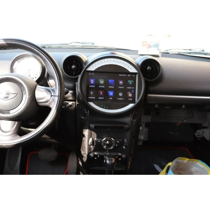 Radio navegador Mini Cooper R56, año 2011 2014, instalado