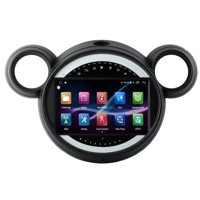 Radio navegador Mini Cooper R56, año 2011 2014, pantalla 9"