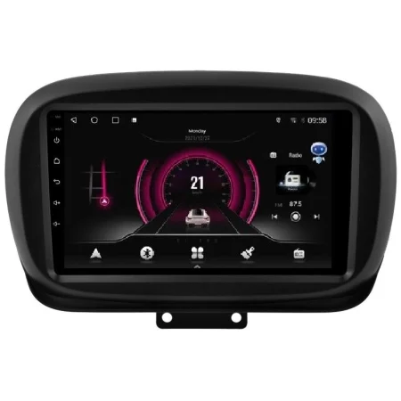 Radio navegador Fiat 500X, año 2014 2020, CarPlay inalámbrico