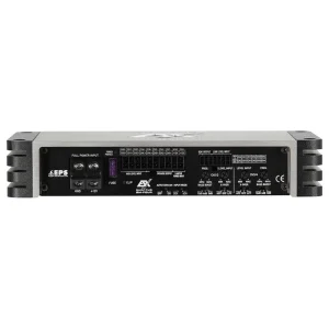 Amplificador ESX QM FOUR, digital clase D, 4 canales, tamaño mini.