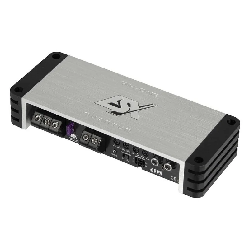 Amplificador ESX QM ONE, digital clase D, monocanal, tamaño mini.