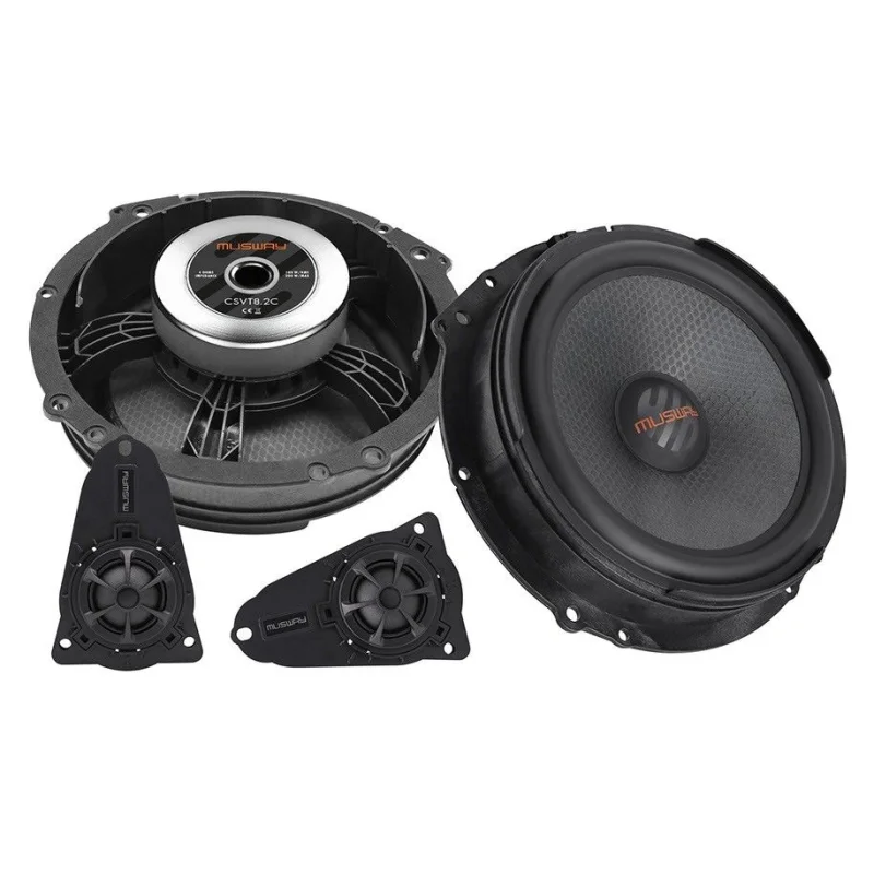 Musway CSVT8.2C Pareja altavoces 8" (200mm) Volkswagen T5, T6