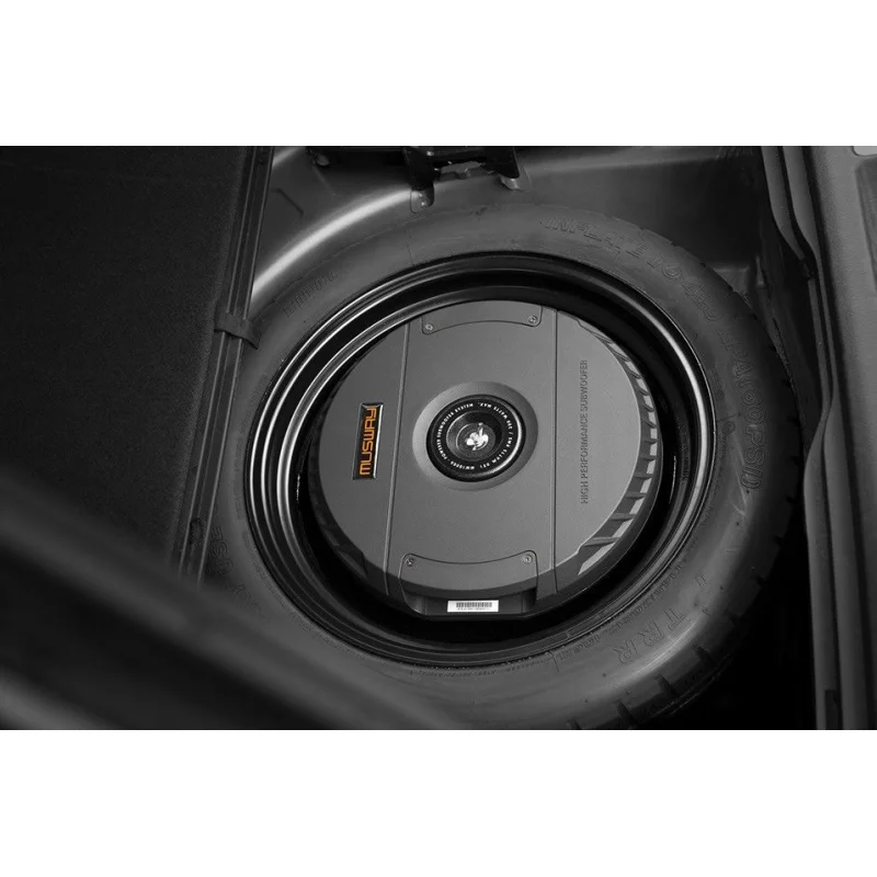 Subwoofer redondo amplificado 11", Musway MW1000A