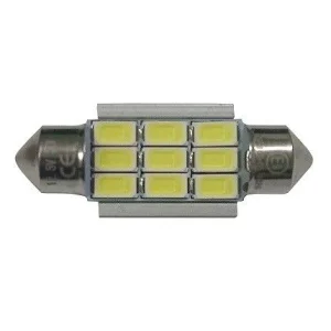 Bombilla plafonier super Led blanca, 36mm, 4,5W, 12V