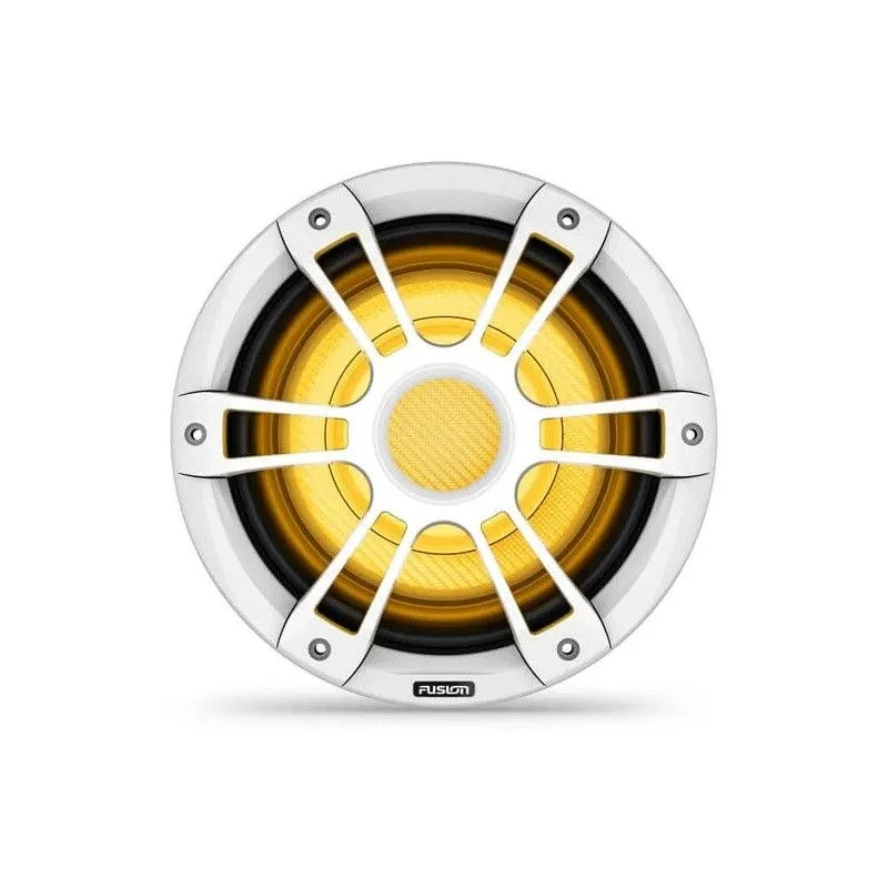 Subwoofer marino 25cm con iluminación LED, Fusion, color blanco