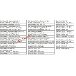 ESX Audio SXB8W, compatibilidades