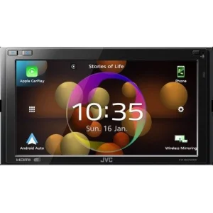 Radio con pantalla 6,8", JVC KW M875DBW