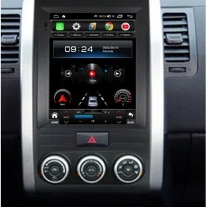 Navegador Nissan X Trail, año 2007 2012, tipo tesla (9,7")