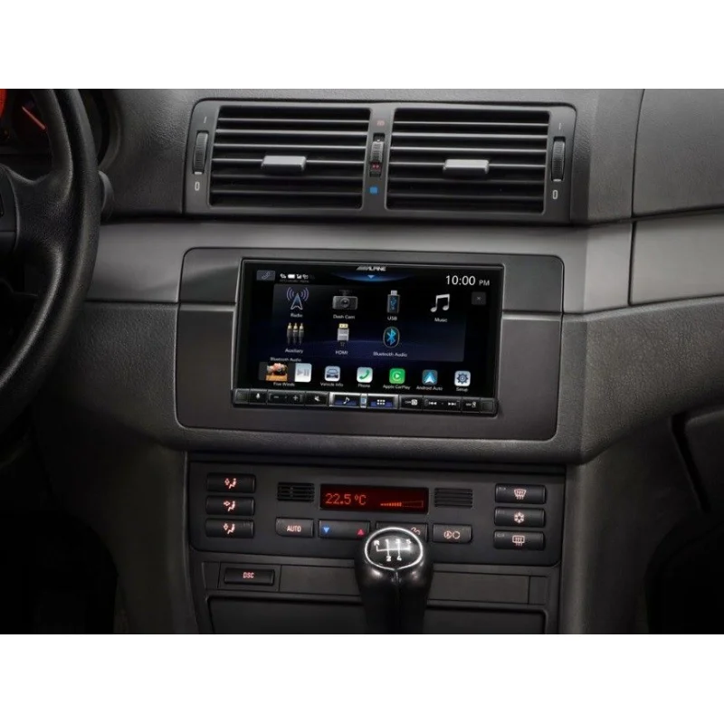 Radio 2DIN multimedia Alpine 2DIN iLX 705E46, específico para BMW serie 3 E46 (1998/2007)
