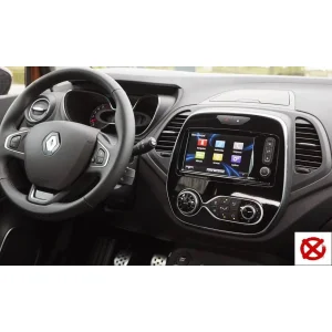 Renault Captur, año 2016 2019, no compatible