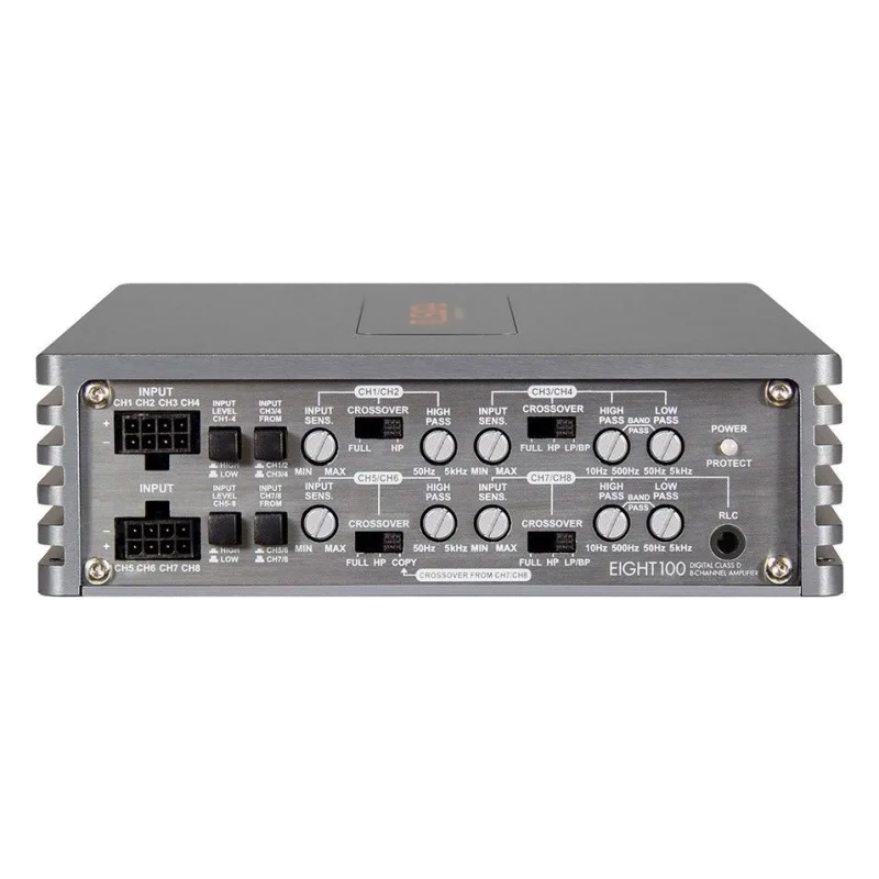 Amplificador 8 canales, clase D, Musway EIGHT100
