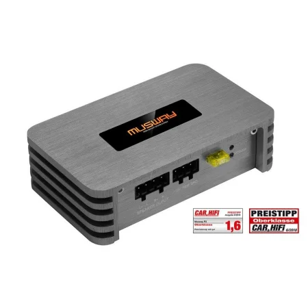 Musway P2 amplificador de 2 canales clase D ultra compacto.