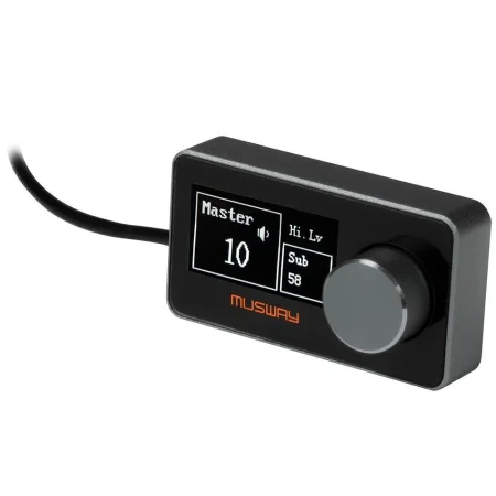 Musway DRC1, Control remoto con pantalla para amplificadores DSP